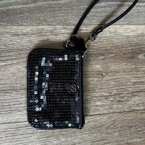 Coach Sequin Wristlet